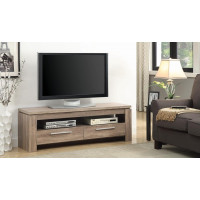 Coaster Furniture 701975 2-drawer TV Console Weathered Brown